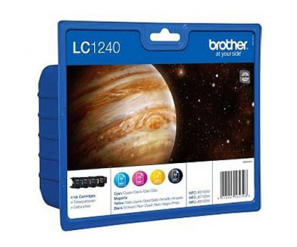 Tusz Brother LC1240VALBP CMYK 2400str. (zestaw)